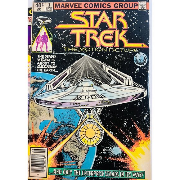 Fantastic Four #91 Man-Thing #6 Star Trek #3 Marvel Comics Lot - Picture 3 of 4